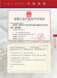 全国工业产品生产许可证